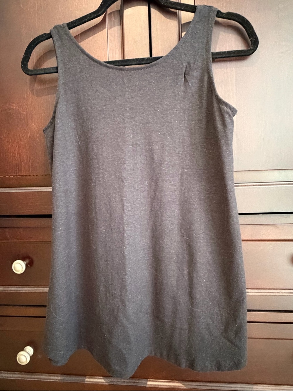 Encircled Black Sleeveless Reversible Top - Women